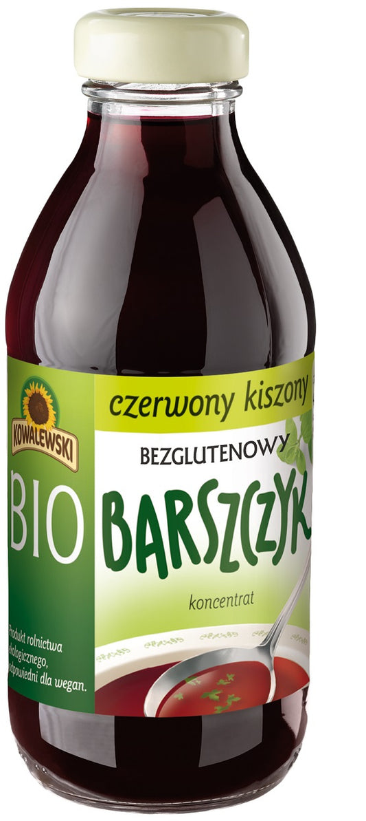 Barszcz Czerwony Kiszony Bezglutenowy Koncentrat BIO (3 szt x 320 ml)