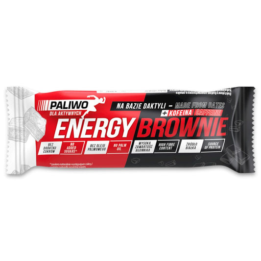 Baton Energy Brownie + Kofeina (5 szt x 50 g)