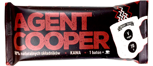 Baton Kawowy Agent Cooper Bezglutenowy (4 szt x 70 g)