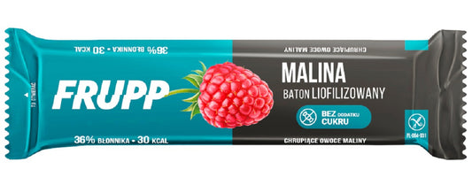 Baton Liofilizowany Malinowy Bezglutenowy (6 szt x 10 g)
