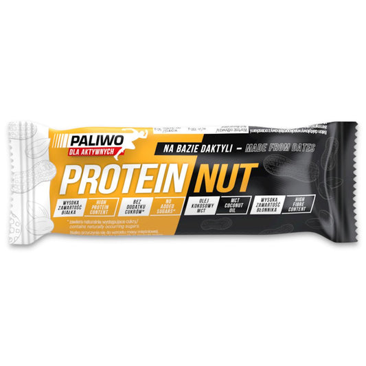 Baton Proteinowy Orzechowy z Olejem Mct Keto (5 szt x 50 g)