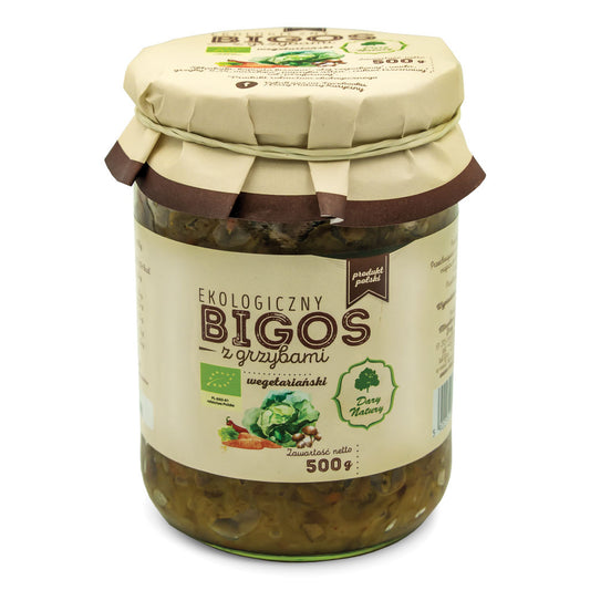 Bigos Wegański z Grzybami BIO (2 szt x 500 g)