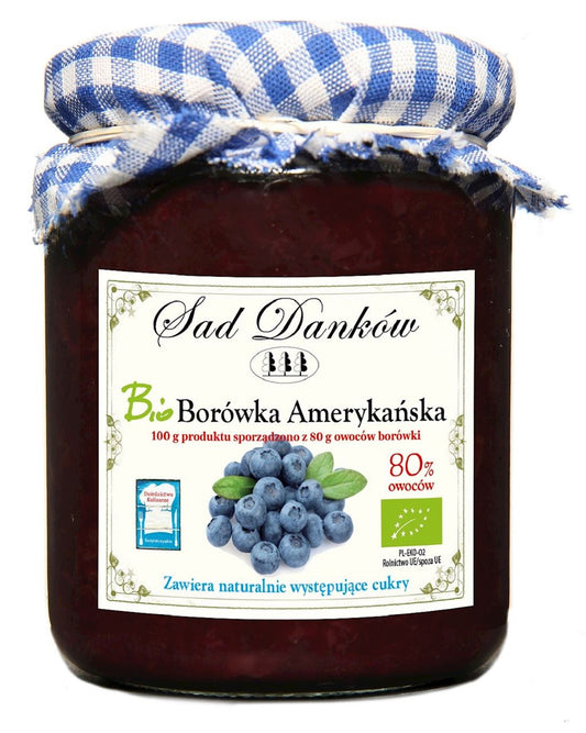 Borówka Amerykańska 80 % BIO 260 g