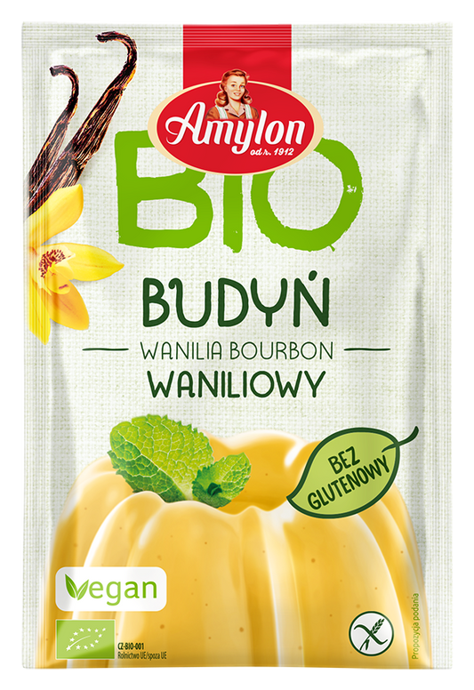 Budyń Waniliowy Bezglutenowy BIO (10 szt x 40 g)