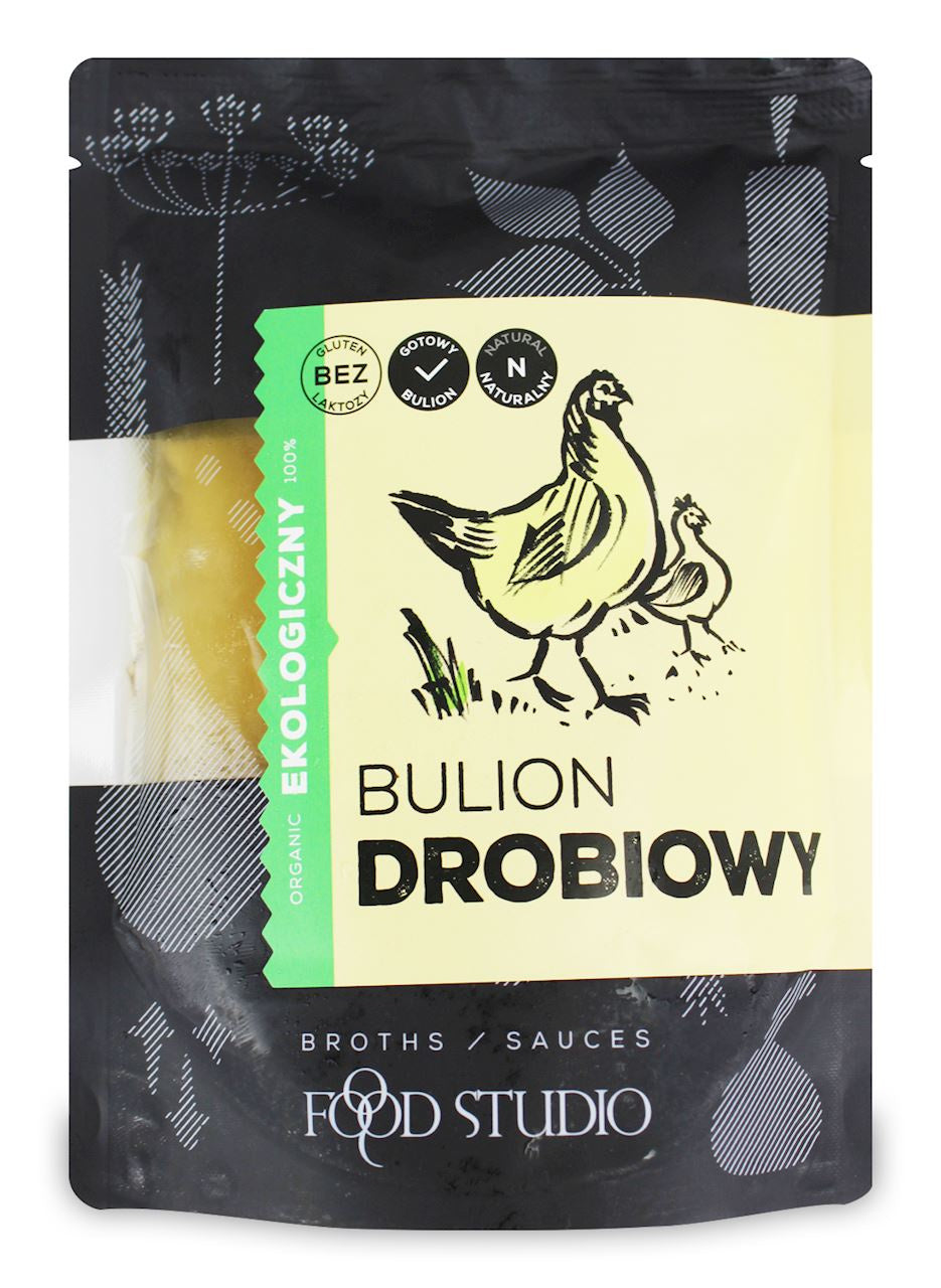 Bulion Drobiowy w Płynie Bezglutenowy BIO (2 szt x 350 ml)
