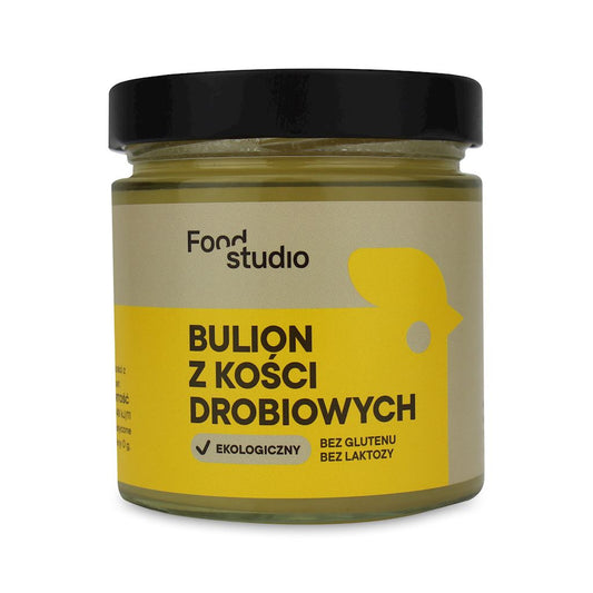Bulion Drobiowy w Płynie Bezglutenowy BIO (Słoik) (2 szt x 350 ml)