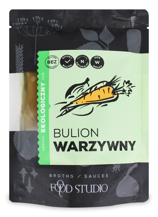 Bulion Warzywny w Płynie Bezglutenowy BIO (2 szt x 350 ml)