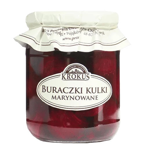 Buraczki Marynowane Kulki 470 g () (3 szt x 300 g)