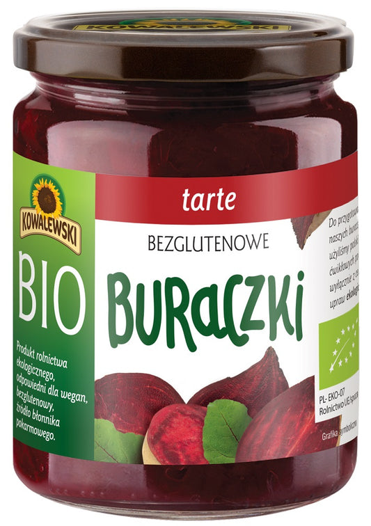Buraczki Tarte Bezglutenowe BIO (2 szt x 480 g)