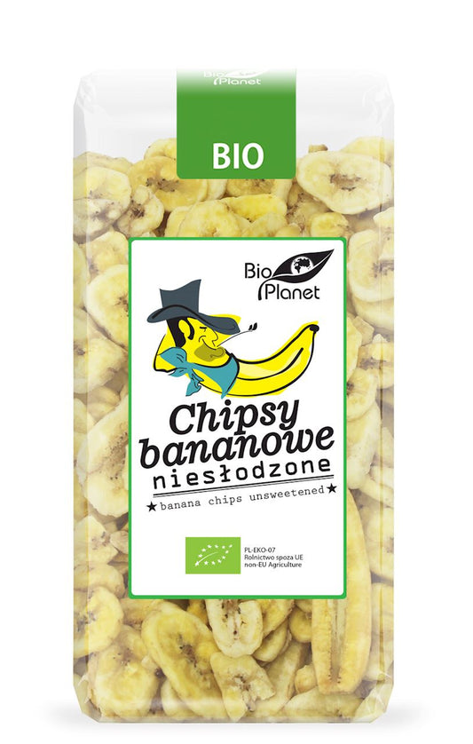 Chipsy Bananowe Niesłodzone BIO (4 szt x 150 g)