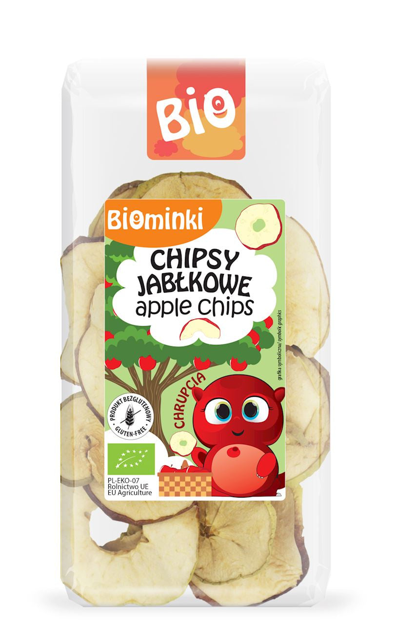 Chipsy Jabłkowe Bezglutenowe BIO (6 szt x 30 g)