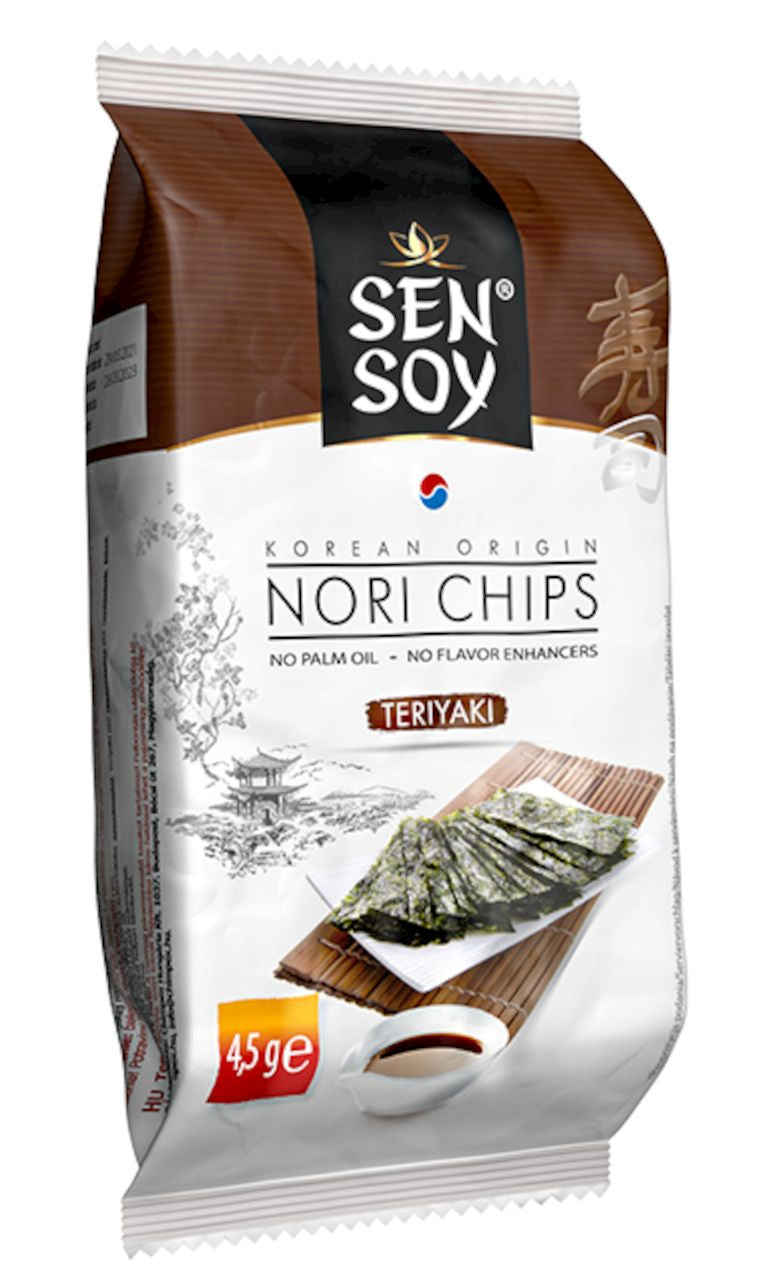 Chipsy Nori Teriyaki 4, (9 szt x 5 g)