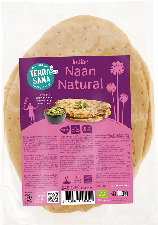 Chleb Naan BIO (2 szt x 240 g)