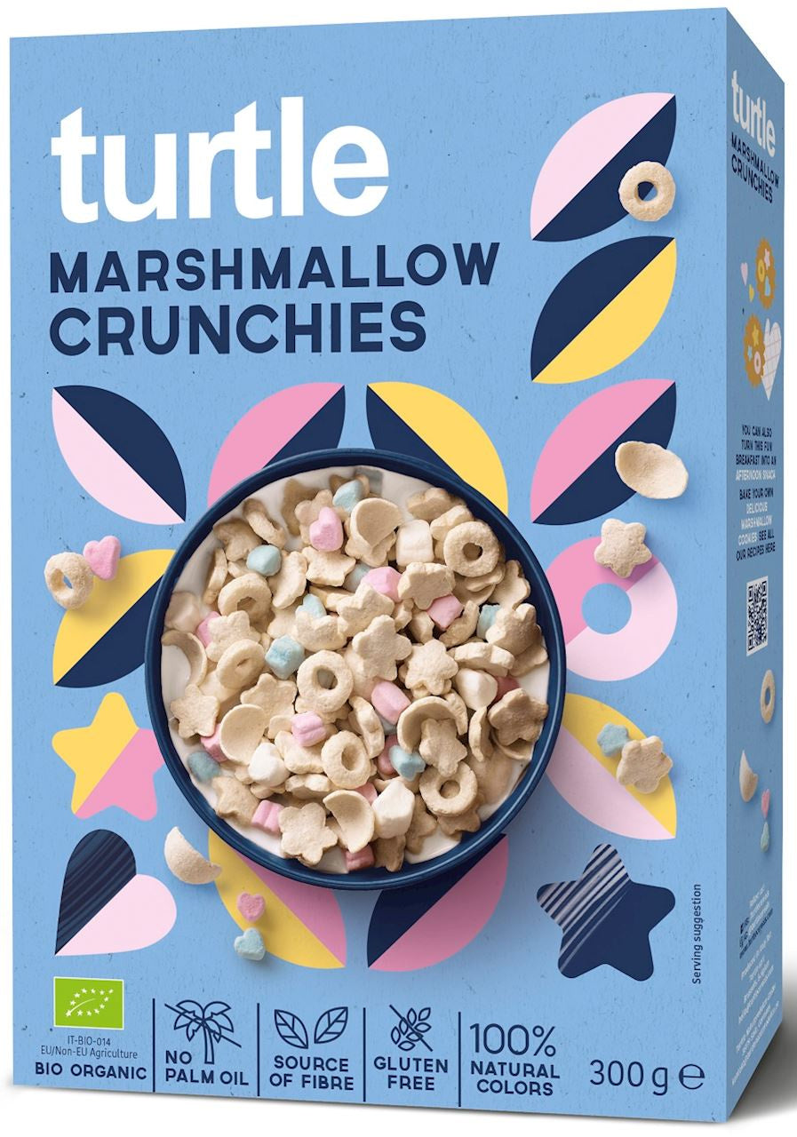 Chrupki Zbożowe z Piankami Marshmallow Bezglutenowe BIO (2 szt x 300 g)