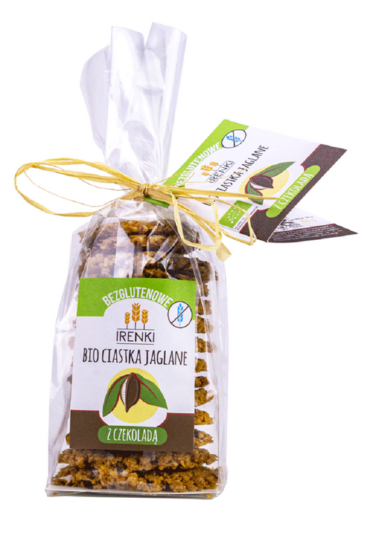 Ciastka Jaglane z Czekoladą Bezglutenowe BIO (2 szt x 150 g)