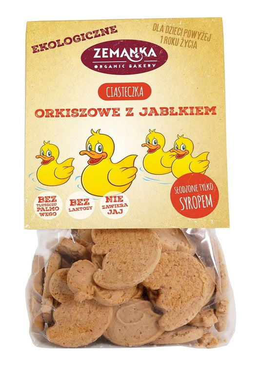 Ciastka Orkiszowe z Jabłkiem BIO 100 g