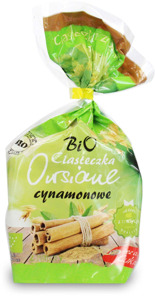 Ciastka Owsiane Cynamonowe Bez Dodatku Cukrów BIO (3 szt x 150 g)