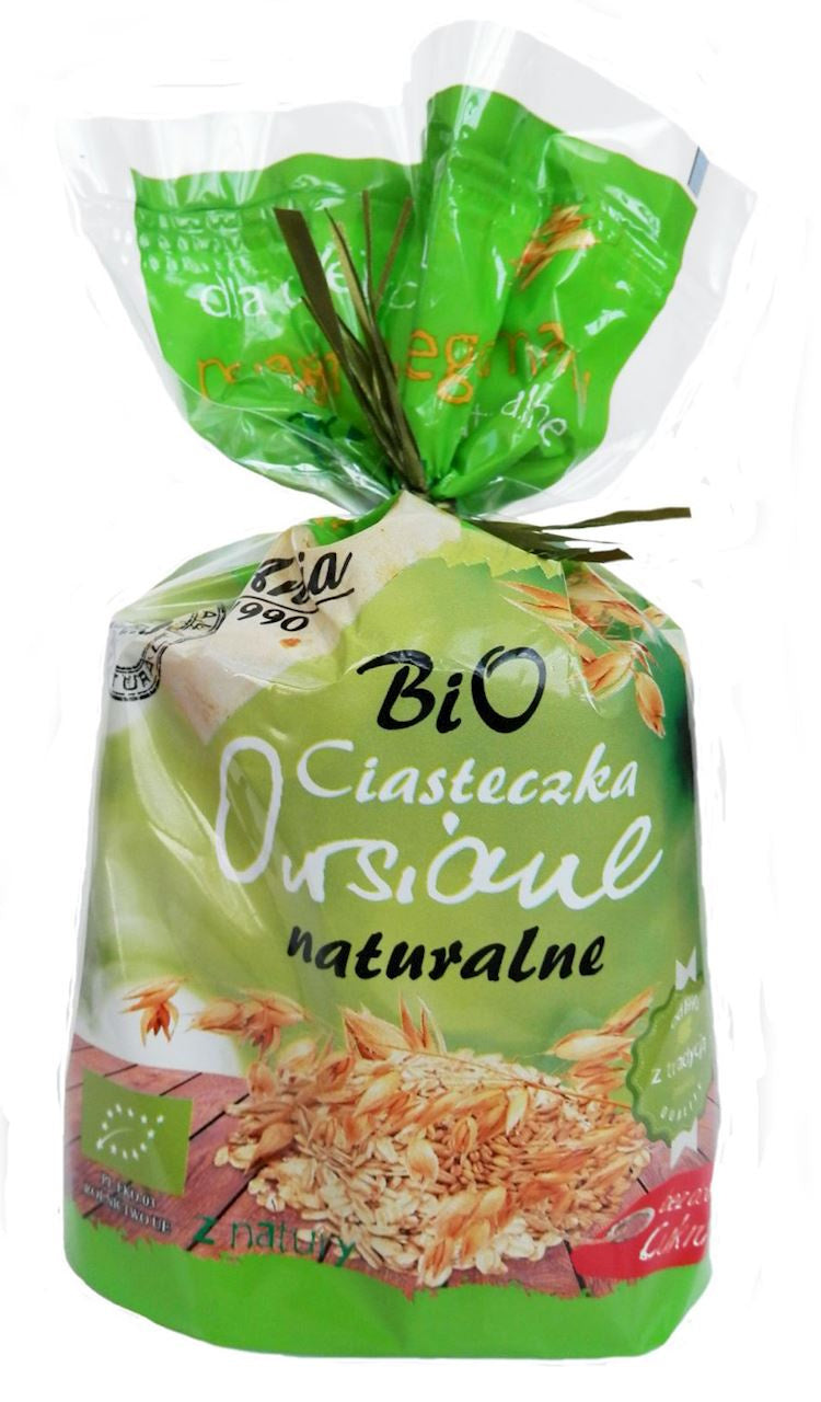 Ciastka Owsiane Naturalne Bez Dodatku Cukrów BIO (3 szt x 150 g)