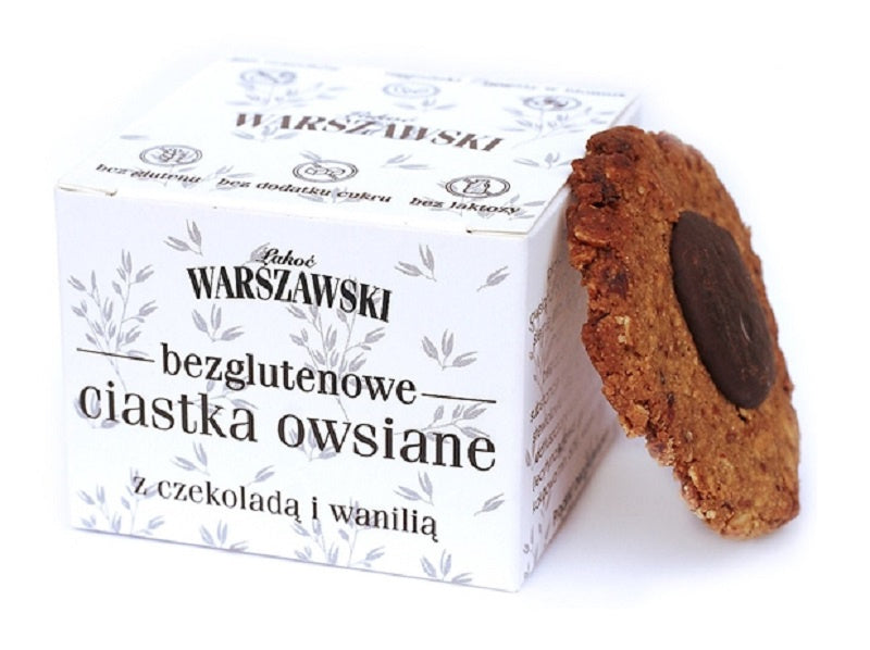 Ciastka Owsiane z Czekoladą i Wanilią Bezglutenowe (3 szt x 150 g)