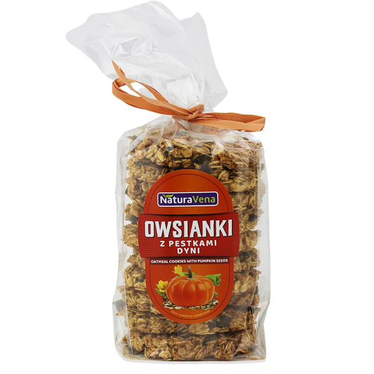 Ciastka Owsianki z Pestkami Dyni (5 szt x 175 g)