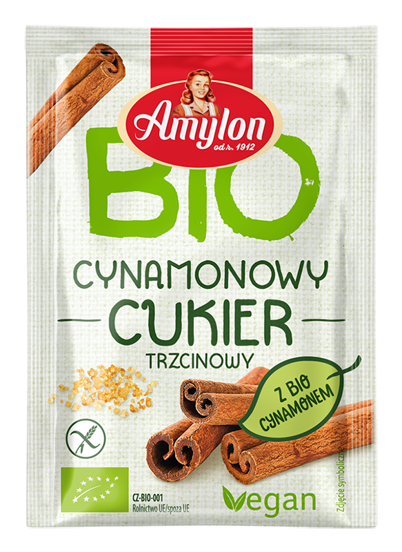 Cukier Cynamonowy Bezglutenowy BIO (40 szt x 20 g)