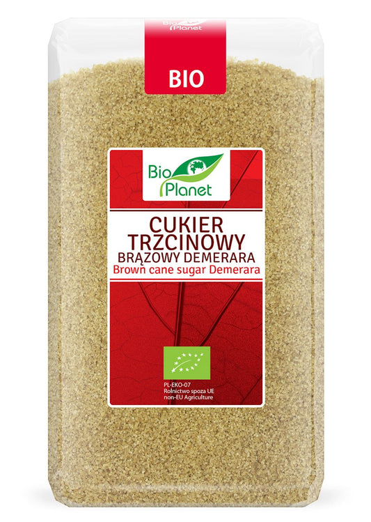 Cukier Trzcinowy Demerara BIO (2 szt x 1 kg)