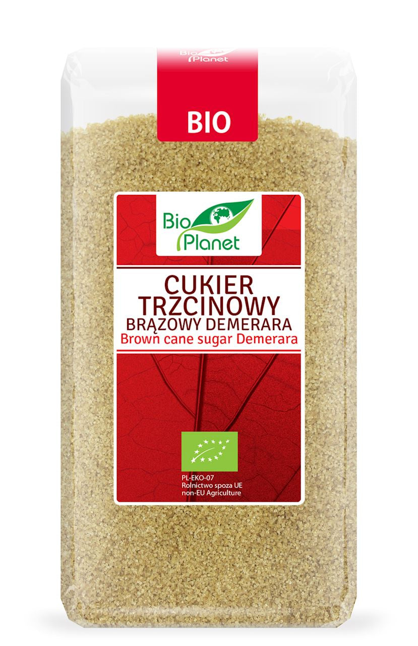 Cukier Trzcinowy Demerara BIO (3 szt x 500 g)