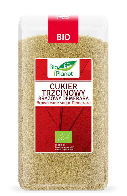 Cukier Trzcinowy Demerara BIO (3 szt x 500 g)