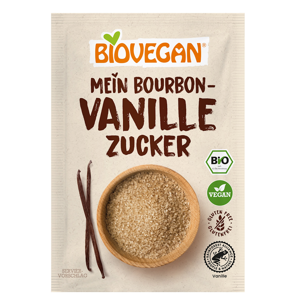 Cukier z Wanilią Bourbon Bezglutenowy BIO (4 x 8 g) (3 szt x 32 g)