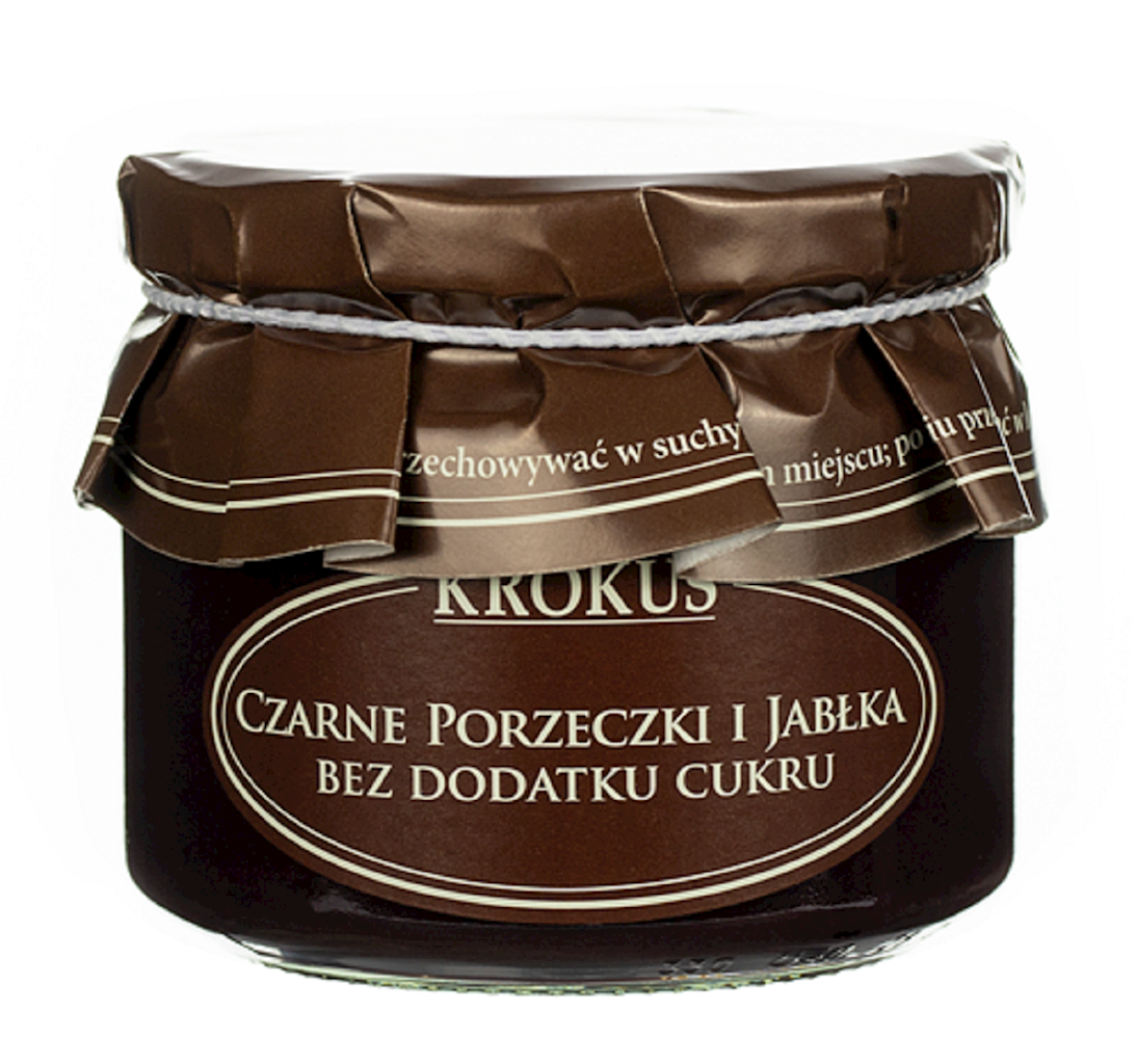 Czarne Porzeczki i Jabłka Bez Dodatku Cukrów (2 szt x 310 g)