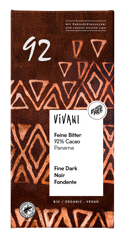 Czekolada Gorzka 92 % BIO (2 szt x 80 g)