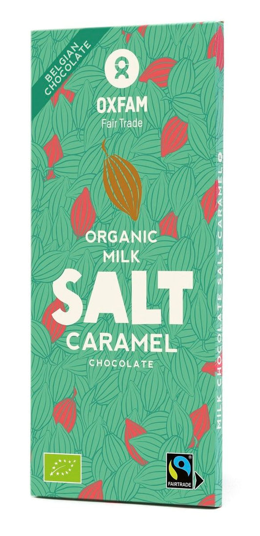 Czekolada Mleczna Ze Słonym Karmelem Fair Trade BIO (2 szt x 100 g)