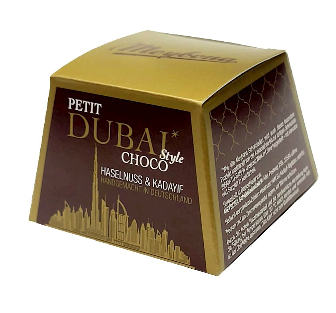 Czekolada w Stylu Dubajskim Mleczna z Nadzieniem z Orzechów Laskowych i Ciastem Kadayif 43 g