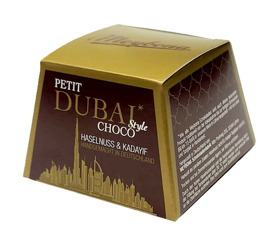 Czekolada w Stylu Dubajskim Mleczna z Nadzieniem z Orzechów Laskowych i Ciastem Kadayif 43 g