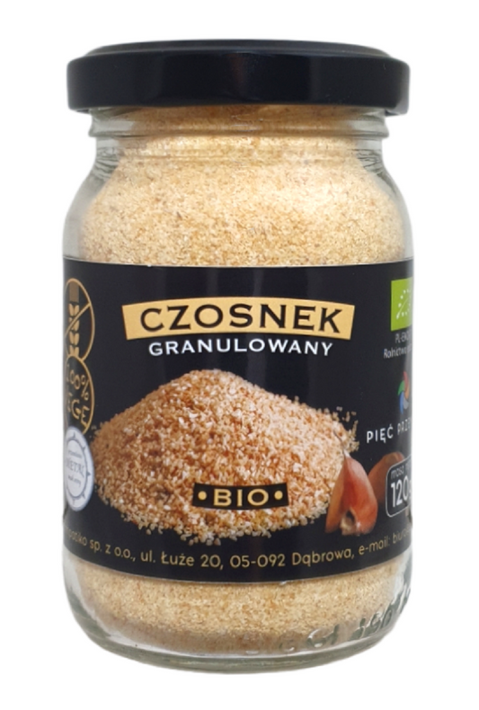Czosnek Granulowany Bezglutenowy BIO (2 szt x 120 g)