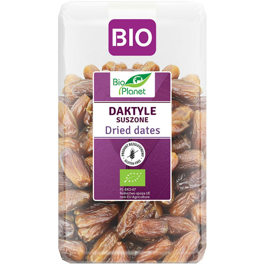 Daktyle Suszone Bezglutenowe BIO 1 kg
