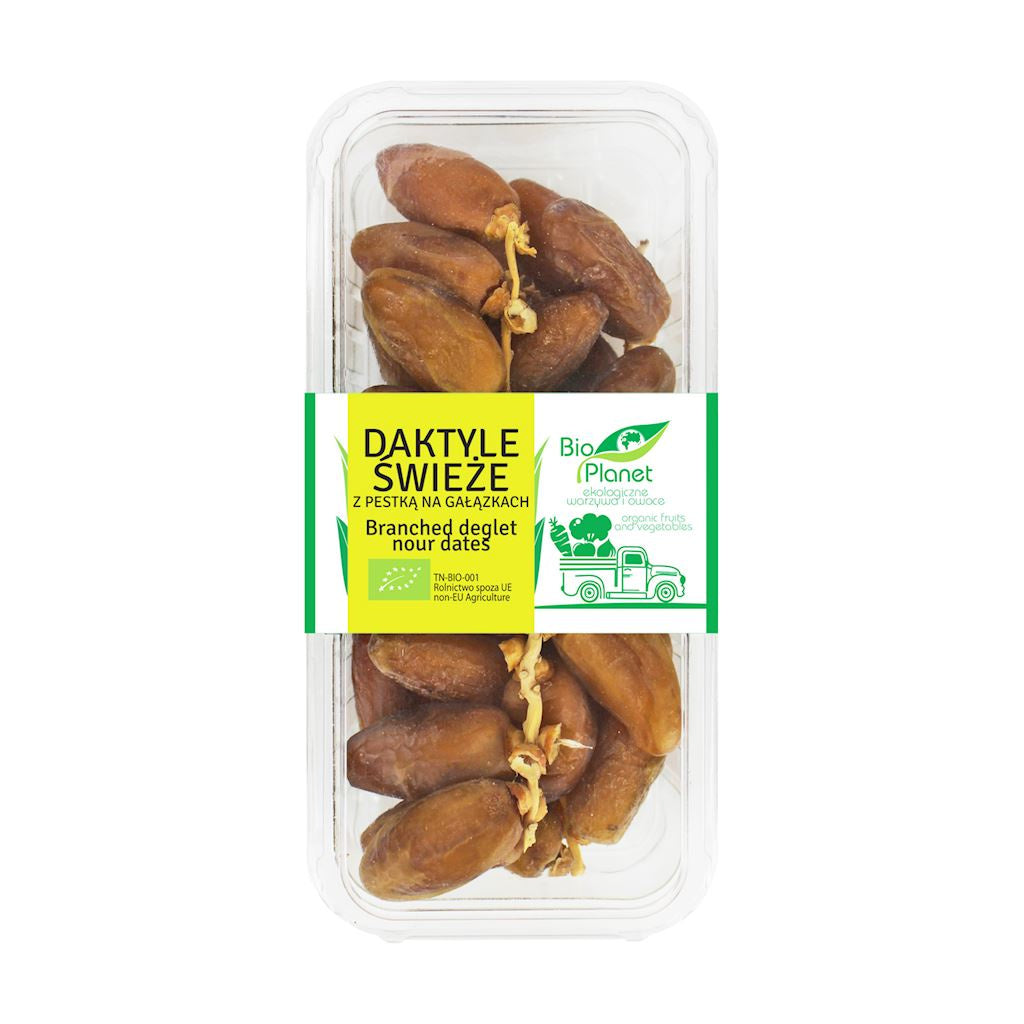 Daktyle Świeże z Pestką (Na Gałązkach) BIO 250 g