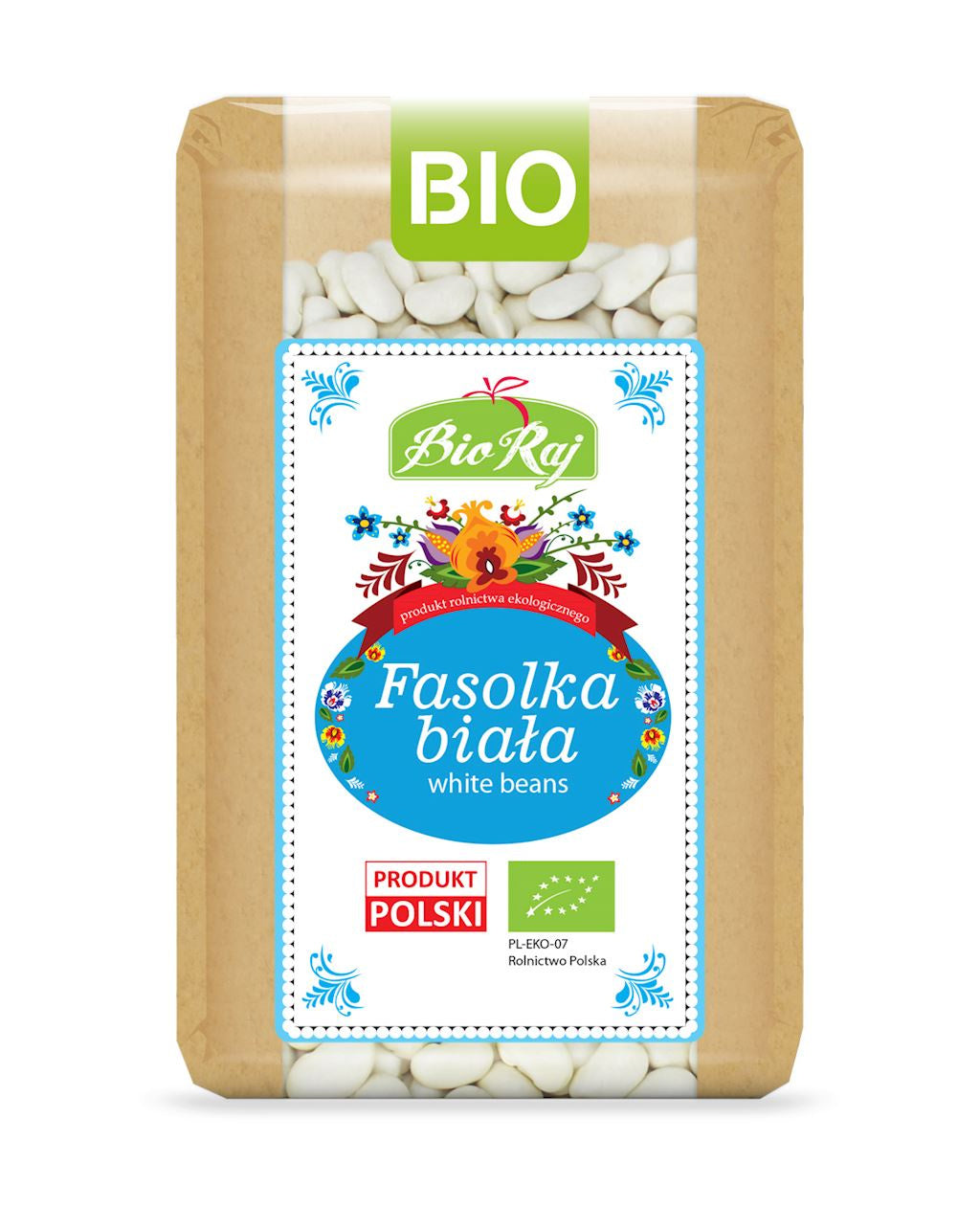 Fasolka Biała BIO (Polska) (3 szt x 500 g)