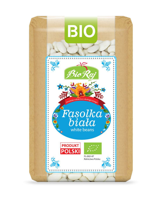 Fasolka Biała BIO (Polska) (3 szt x 500 g)