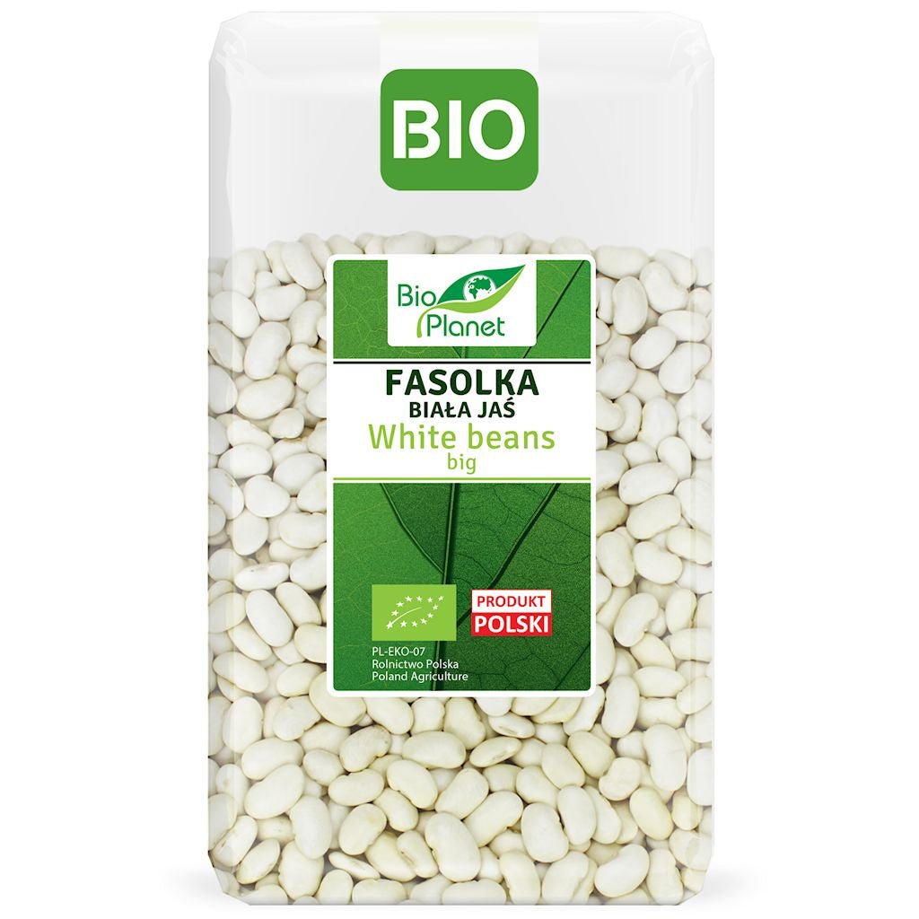 Fasolka Biała Jaś BIO 1 kg