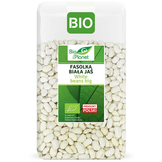 Fasolka Biała Jaś BIO (2 szt x 400 g)