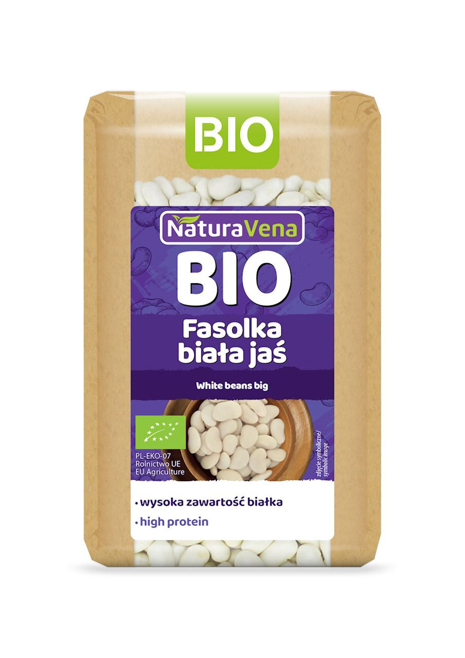 Fasolka Biała Jaś BIO (4 szt x 400 g)