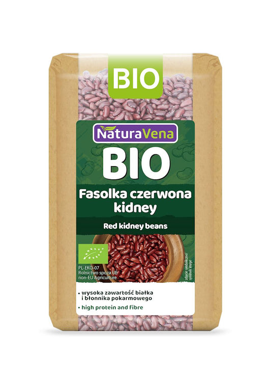 Fasolka Czerwona Kidney BIO (4 szt x 400 g)