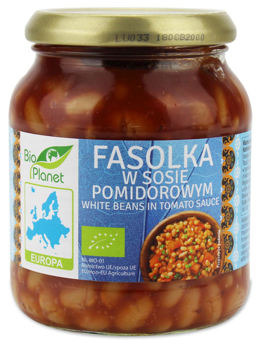 Fasolka w Sosie Pomidorowym BIO (3 szt x 360 g)