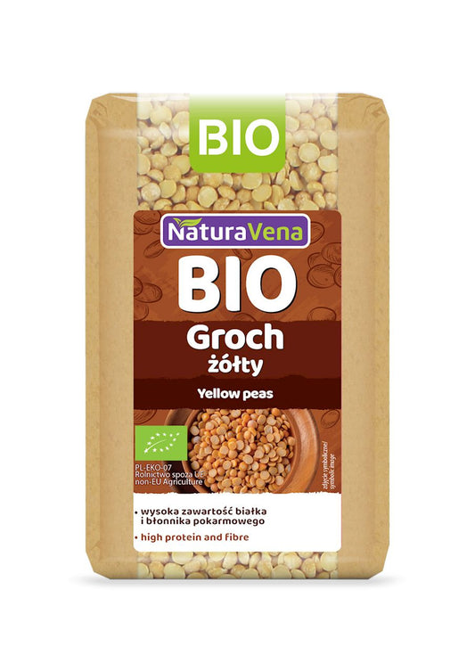 Groch Żółty BIO (7 szt x 400 g)