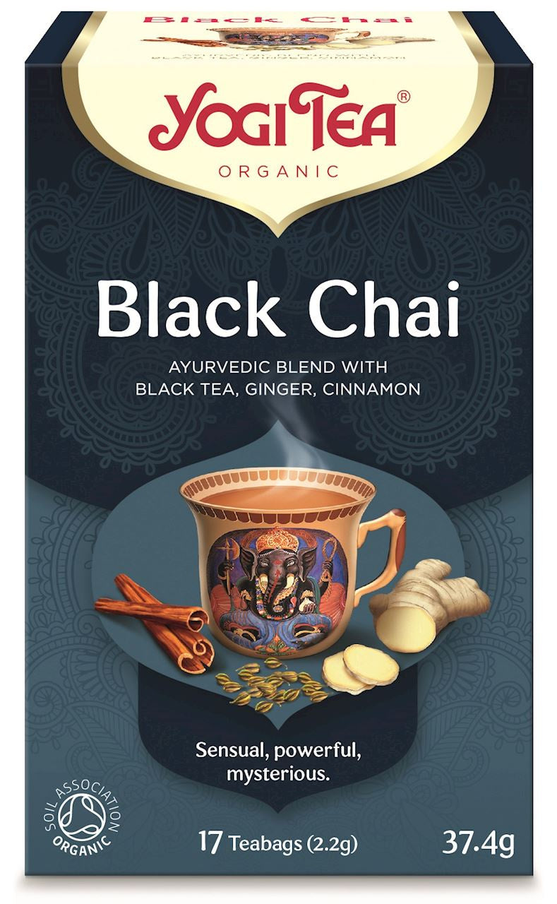 Herbata Czarna z Imbirem i Cynamonem (Black Chai) BIO (17 x 2,2 g) 37,4 g (2 szt x 37 g)