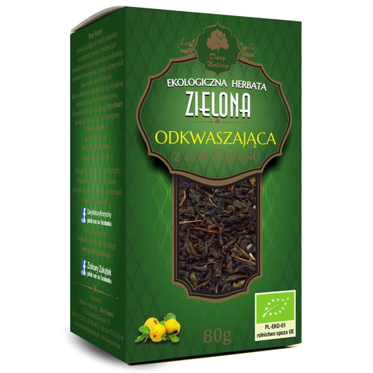 Herbata Zielona Odkwaszająca BIO (2 szt x 80 g)