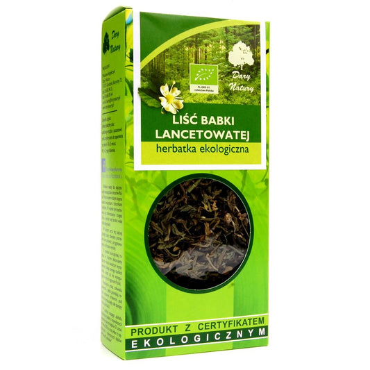Herbatka Liść Babki Lancetowatej BIO (5 szt x 25 g)