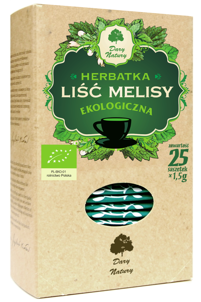 Herbatka Liść Melisy BIO (25 x 1,5 g) 37,5 g (2 szt x 38 g)