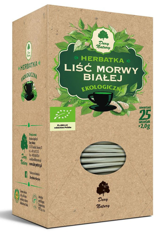 Herbatka Liść Morwy Białej BIO (25 x 2 g) (3 szt x 50 g)